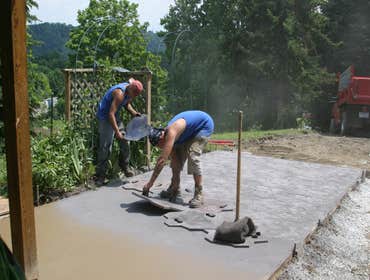 Patterson Custom Concrete Specialist Llc Project stamped concrete