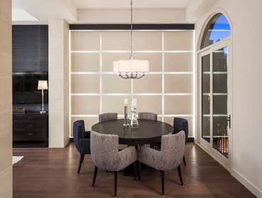 Luxury Urban This urban luxury home features many unique finishes to the downtown Phoenix area. The kitchen boasts finishes such as concrete counters,
