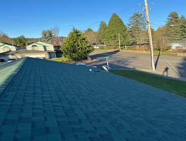 Photos by Top Shield Roofing LLC #1 Full roof replacement and smart vent (continuous ridge vent/inflow vent) installation in Washougal, WA.