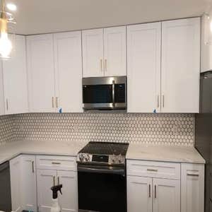 Nathan's Bathroom & kitchen remodel Gut and remodel entire bathroom to more of an open floor plan. Replace all flooring downstairs update kitchen...