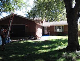 New roof, new siding New roof, new siding, new gutters new downspouts