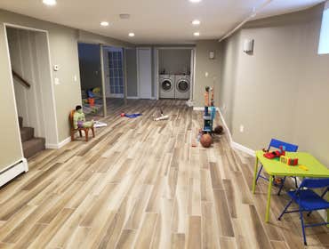 Basement Remodel To Convert To Living Space