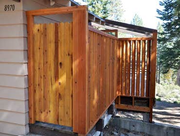 Baths, Deck, and Kitchen