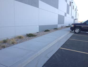 Commercial site rock