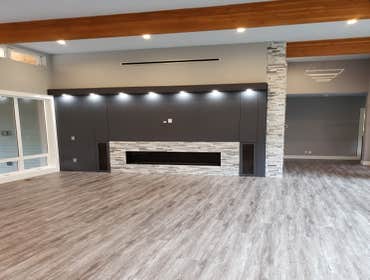 Photos by Oak & Stone Inc #4 LVT installation