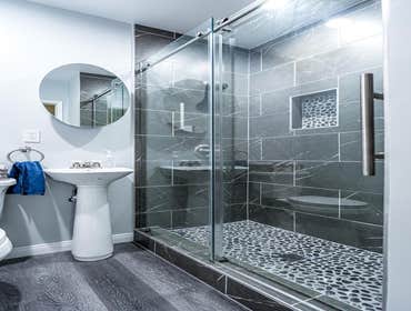 Photos by Sviri Construction Inc #3 Stunning modern bathroom remodel