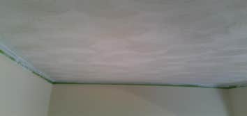 Photo(s) from Nicholas Provards Construction Textured ceiling half circle