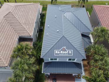 Photos by Re-roofit #6 First Metal Roof in Savannah Estates