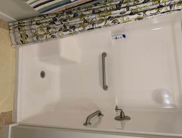 Before custom tiled shower-#1