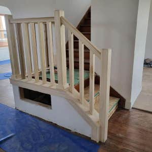 Carpet Installation Carpet install, final photos, and that's a wrap on this project!
This was a simple finish without all the bells and whistles we...