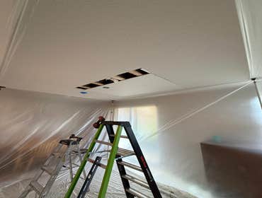 Drywall ceiling repair
