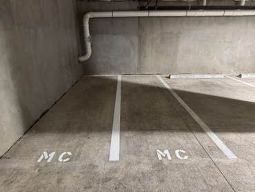 Motorcycle Parking Painting