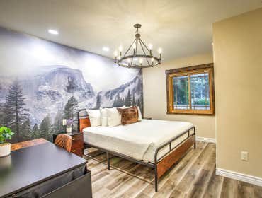 Airbnb/hotel We transformed a 4-bedroom, 3-bath home into an 8-bedroom, 8-bath Airbnb. Each room was designed with a unique theme, which made the proje