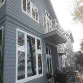 Exterior painting and updated soffits with can lights