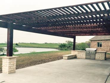 Arbor & Outdoor Kitchen