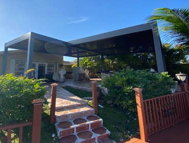 Azenco Louvered Roof Pergola Sytems