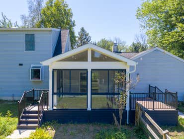 Photos by Iron Ridge Contracting LLC #9 Complete deck replacement with design consultation, 3D renderings, and full project execution. Scope includes p