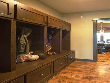 Lockers and Mud Room