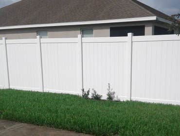 Vinyl Fence