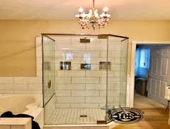 Photos by Tuttle Construction Services Inc #10 Master bathroom suite remodel.