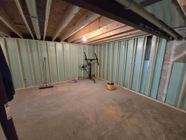Client 1 basement remodel
