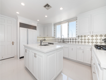 Photos by American Home Improvement #5 Full White Modern Kitchen Remodel