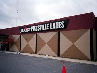 AMF Cranston Lanes/ AMF Pikesville Lanes/ AMF commercial exterior paint