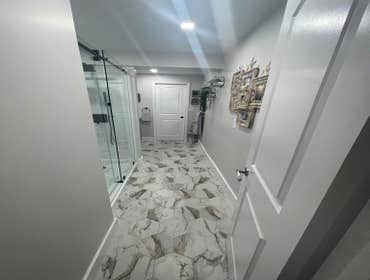 Bathroom renovation and legalization