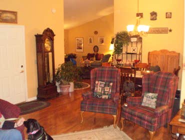 Interior remodel Removed some walls and all new flooring.
