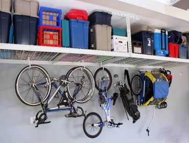 Examples Various examples of projects we've done, including: storage cabinets, garage shelving, garage cabinets, garage storage systems, garage floor p