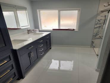 Photos by A-1 Construction #1 Full bathroom remodeling.
