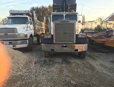 front of freightliner