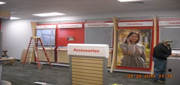 San Antonio Verizon Wireless One of our recent projects. We took an existing lease space and remodeled the interior to be the new home for Verizon Wire