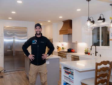 Kitchen Remodel Stunning revival of a closed floor plan into an open concept kitchen and family living space!