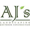 AJ's Landscaping & Outdoor Construction logo