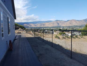Black Chain Link Fencing