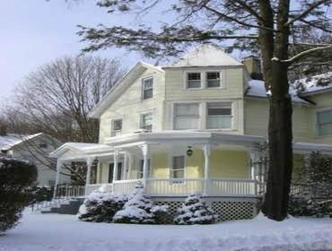 Winter Wonderland Front Porch