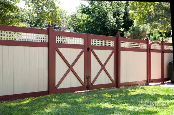 fence photos from JCS Builders Inc pressure treated and red cedar wood, chain link , vinyl / pvc and ornimental