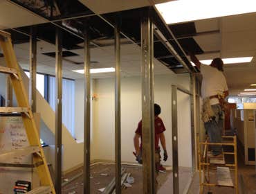 metal stud framing