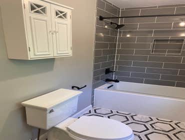 Photos by A& N Developments LLC #1 The project includes a complete remodel of the existing bathroom. Work will involve demolition and removal of existi