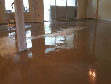 Floor prep work