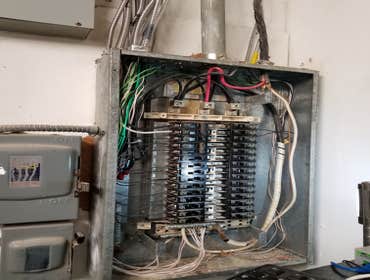 Photos by Noor Maintenance Corporation #1 we do maintenance for all Electrical and Pluming