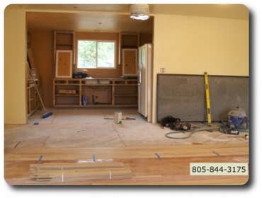 Santa Barbara Kitchen Remodeling This Santa Barbara 1955 kitchen remodeling had the space and the cabinets, all it needed was to restore the beauty hid