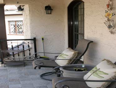 Balcony off mastersuite