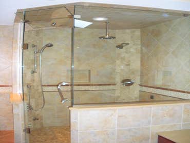 Bucks County Kitchen Renovation The stone hood high lights this Bucks County Kitchen