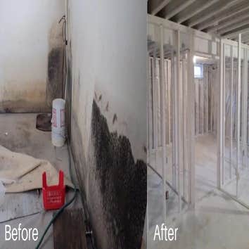 Photos of Before and After of Projects
