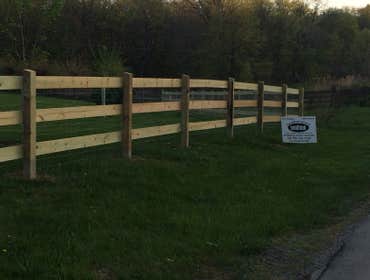 3-Rail Horse Fence