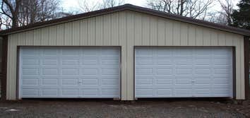 Cheap Pole Barn Special : The Gemini Building Dimensions : 24'W x 36'L x 10'H ( Garage )
<a href="http://cheappolebarn.com/garages-special-the-gemini/
