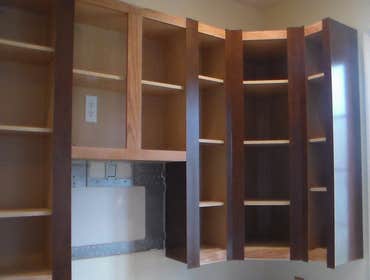 Maple Wood Veneer Installation