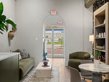 Green Room Spa and Apothecary Commercial Tenant Buildout.